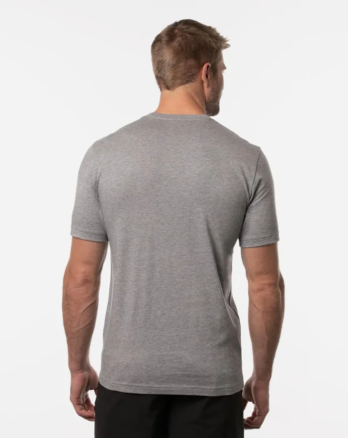 Men Tees TravisMathew SECLUDED SPOT TEE Heather Grey