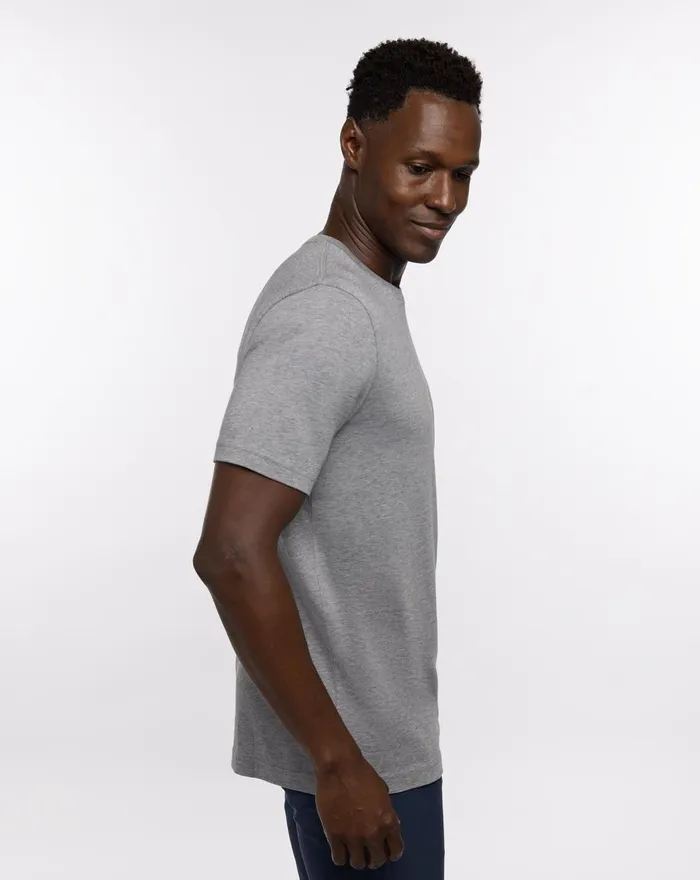 Men Tees TravisMathew TACO BOUT IT TEE Heather Grey Men Tees TravisMathew TACO BOUT IT TEE Heather Grey
