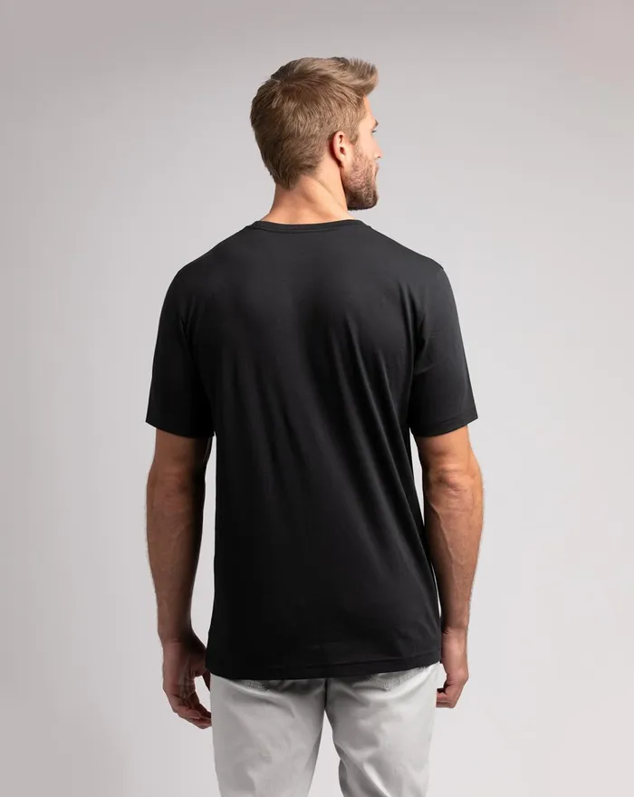 Men Tees TravisMathew TAKE THE T TEE Black