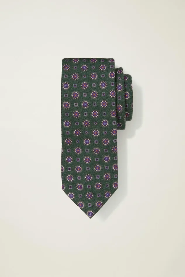 Men Ties and Pocket Squares Bonobos Premium Necktie Green Foulard