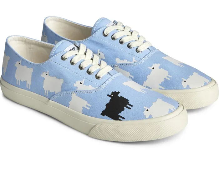 MenWomen Unisex Sperry X Warm and Wonderful Cloud CVO Sneaker Bowie Blue Sperry Sneakers