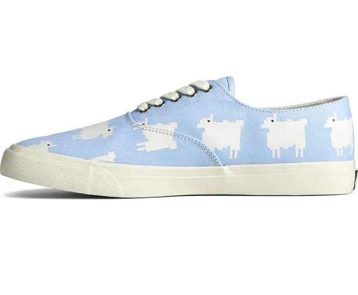 MenWomen Unisex Sperry X Warm and Wonderful Cloud CVO Sneaker Bowie Blue Sperry Sneakers