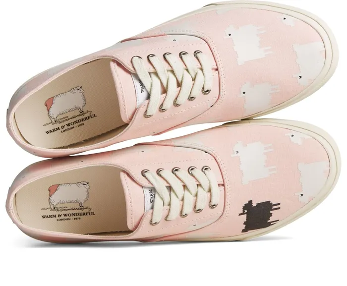 MenWomen Unisex Sperry X Warm and Wonderful Cloud CVO Sneaker Primrose Hill Pink Sperry Sneakers