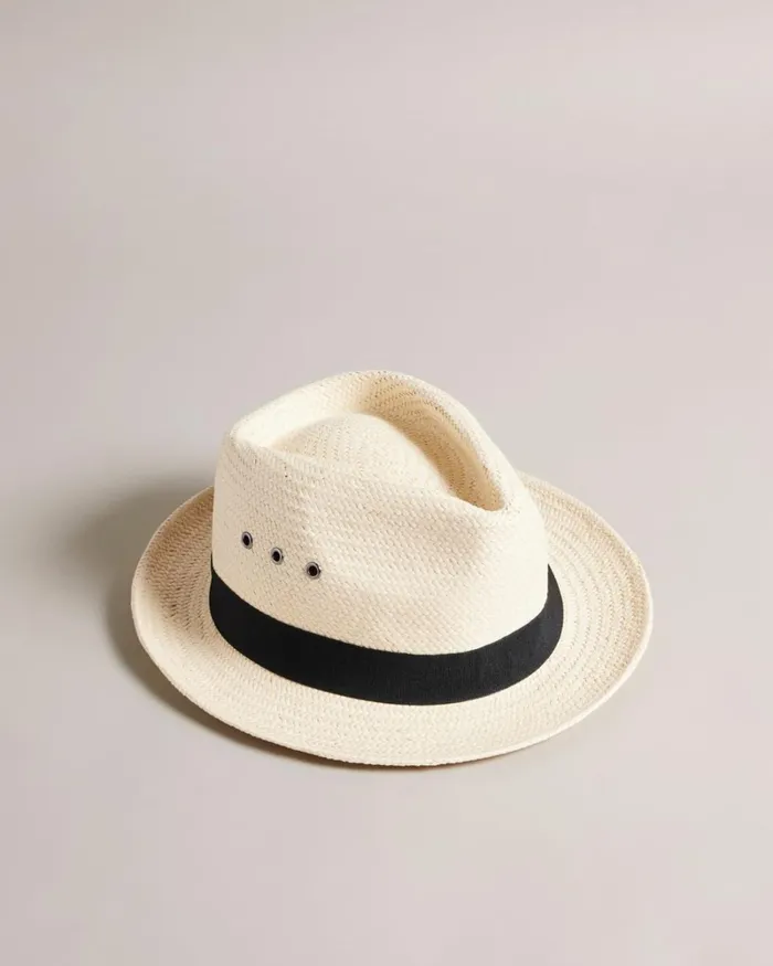 Mens Straw Trilby Natural Men Ted Baker Hats and Caps Mens Straw Trilby Natural Men Ted Baker Hats and Caps