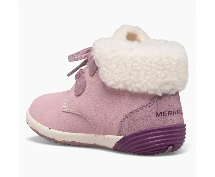 MERRELL Boots Kids Bare Steps Cocoa Jr Boot Dusty Pink MERRELL Boots Kids Bare Steps Cocoa Jr Boot Dusty Pink