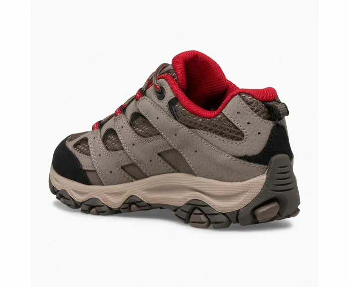 MERRELL Boots Kids Moab 3 Low Lace Waterproof Sneaker Boulder Red MERRELL Boots Kids Moab 3 Low Lace Waterproof Sneaker Boulder Red