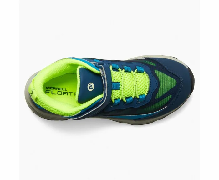 MERRELL Boots Kids Moab Speed Mid AC Waterproof Navyhi Viz MERRELL Boots Kids Moab Speed Mid AC Waterproof Navyhi Viz