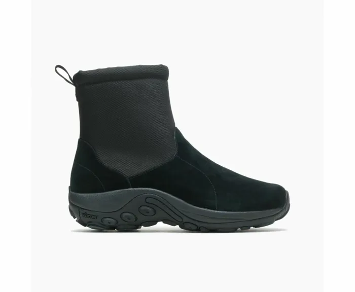 MERRELL Boots Men Jungle Mid Zip Polar Waterproof Ice Wide Width Black