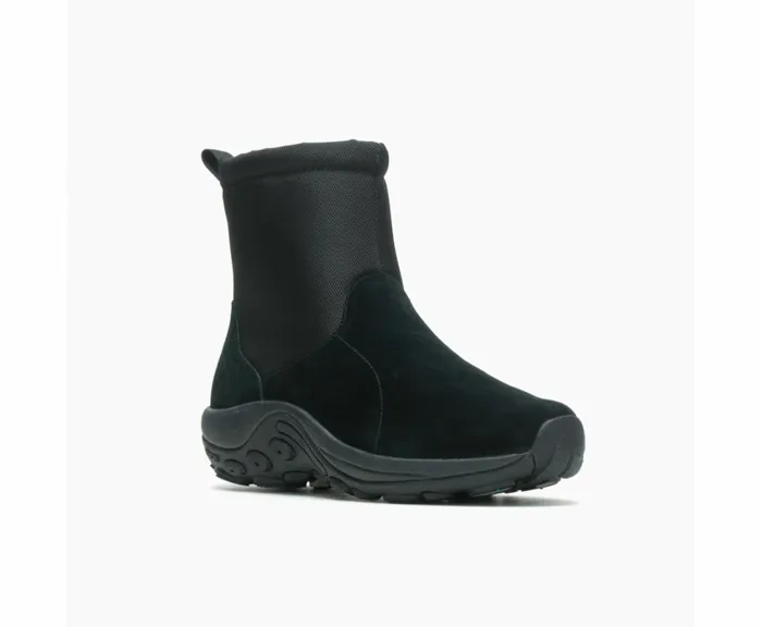 MERRELL Boots Men Jungle Mid Zip Polar Waterproof Ice Wide Width Black MERRELL Boots Men Jungle Mid Zip Polar Waterproof Ice Wide Width Black