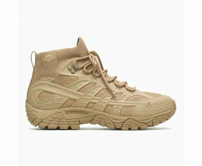 MERRELL Boots Men Moab Velocity Tactical Mid Waterproof Coyote
