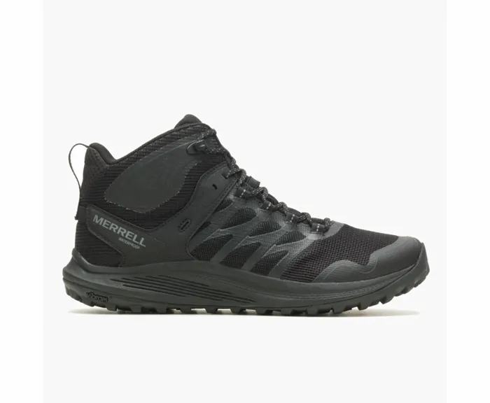 MERRELL Boots Men Nova 3 Mid Tactical Waterproof Boot Wide Width Blackcharcoal