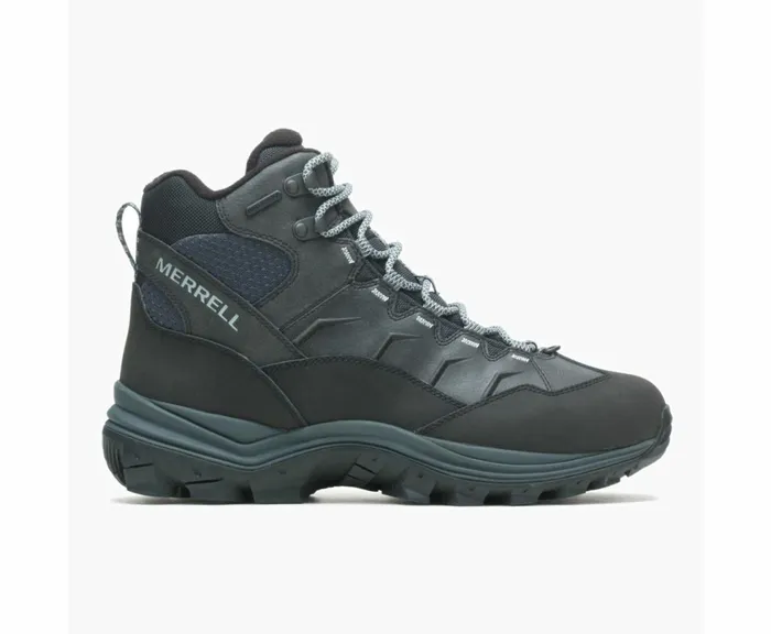 MERRELL Boots Men Thermo Chill Mid Waterproof Wide Width Black