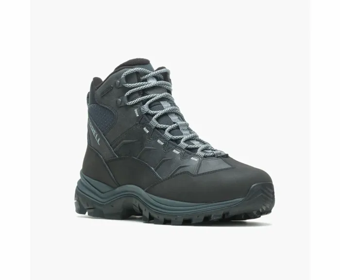MERRELL Boots Men Thermo Chill Mid Waterproof Wide Width Black MERRELL Boots Men Thermo Chill Mid Waterproof Wide Width Black