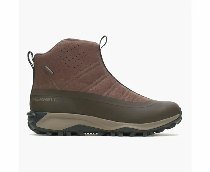 MERRELL Boots Men Thermo Snowdrift Zip Mid Shell Earth