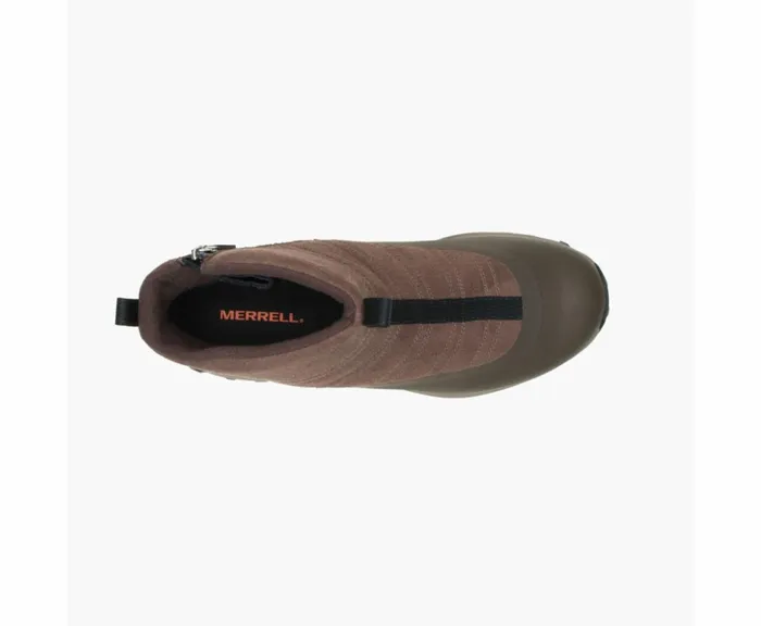 MERRELL Boots Men Thermo Snowdrift Zip Mid Shell Earth MERRELL Boots Men Thermo Snowdrift Zip Mid Shell Earth