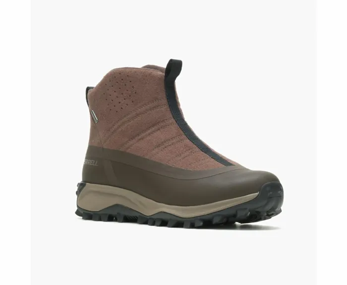 MERRELL Boots Men Thermo Snowdrift Zip Mid Shell Earth MERRELL Boots Men Thermo Snowdrift Zip Mid Shell Earth