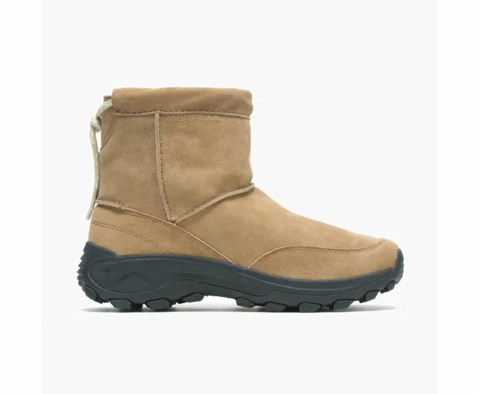 MERRELL Boots Men Winter Pull On Camel
