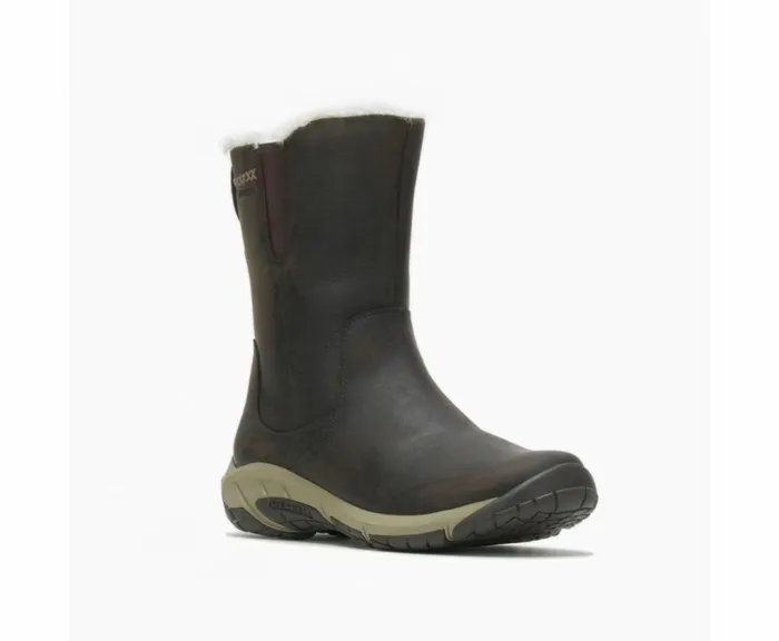 MERRELL Boots Women Encore 4 Tall Zip Polar Waterproof Espresso MERRELL Boots Women Encore 4 Tall Zip Polar Waterproof Espresso