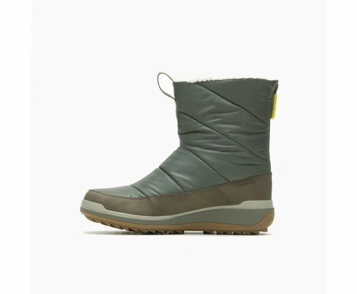 MERRELL Boots Women Snowcreek Sport Mid Zip Polar Waterproof Olive MERRELL Boots Women Snowcreek Sport Mid Zip Polar Waterproof Olive