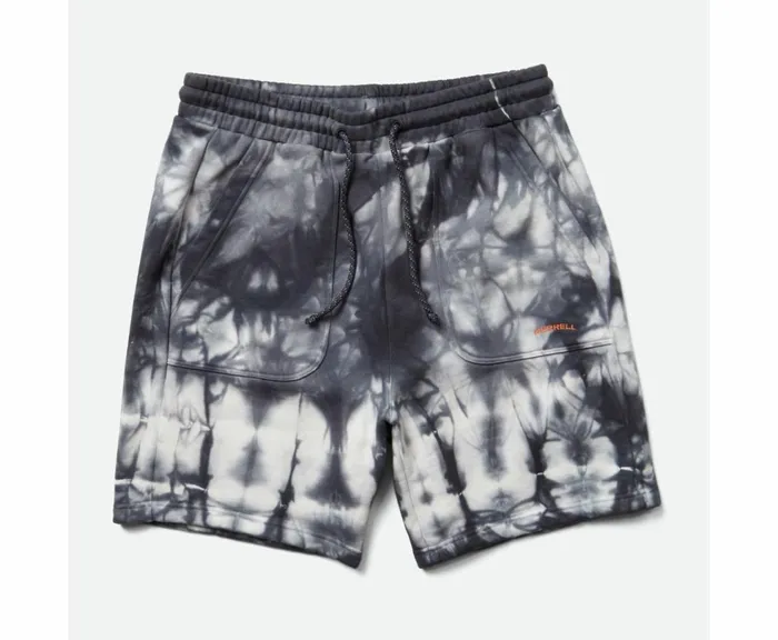 MERRELL Bottoms Men Scout Short Black Tie Dye MERRELL Bottoms Men Scout Short Black Tie Dye