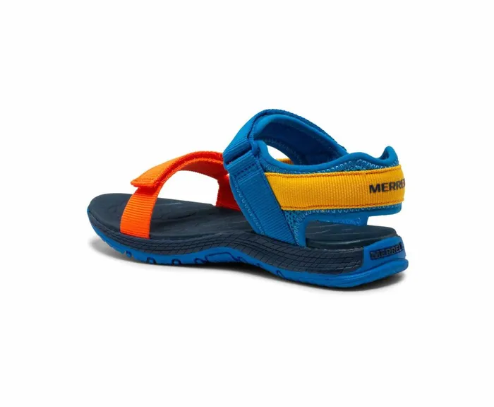 MERRELL Sandals Kids Kahuna Web Sandal Blue Multi MERRELL Sandals Kids Kahuna Web Sandal Blue Multi