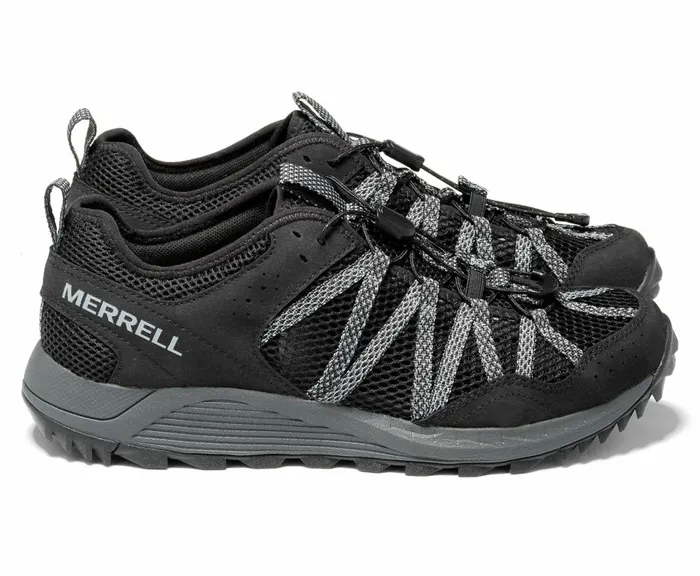 MERRELL Sandals Men Wildwood Aerosport Black MERRELL Sandals Men Wildwood Aerosport Black