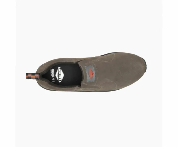 MERRELL SlipOns Men Jungle Moc Alloy Toe Work Shoe Wide Width Gunsmoke MERRELL SlipOns Men Jungle Moc Alloy Toe Work Shoe Wide Width Gunsmoke