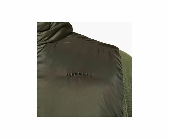 MERRELL Tops Men Geotex Insulated Vest Dusty Olive MERRELL Tops Men Geotex Insulated Vest Dusty Olive
