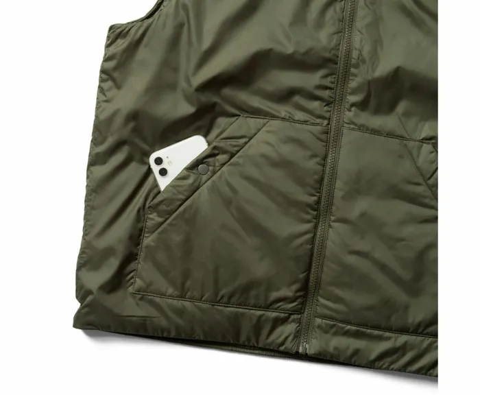 MERRELL Tops Men Geotex Insulated Vest Dusty Olive MERRELL Tops Men Geotex Insulated Vest Dusty Olive
