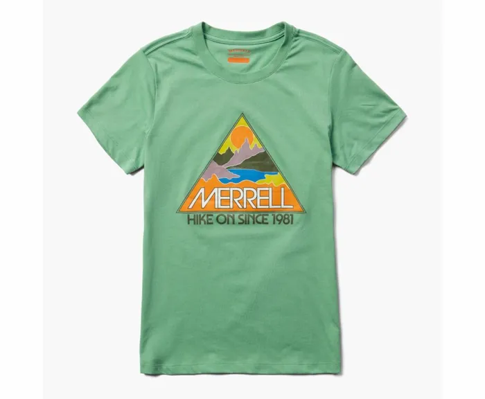 MERRELL Tops Women Triangle Tee Jade