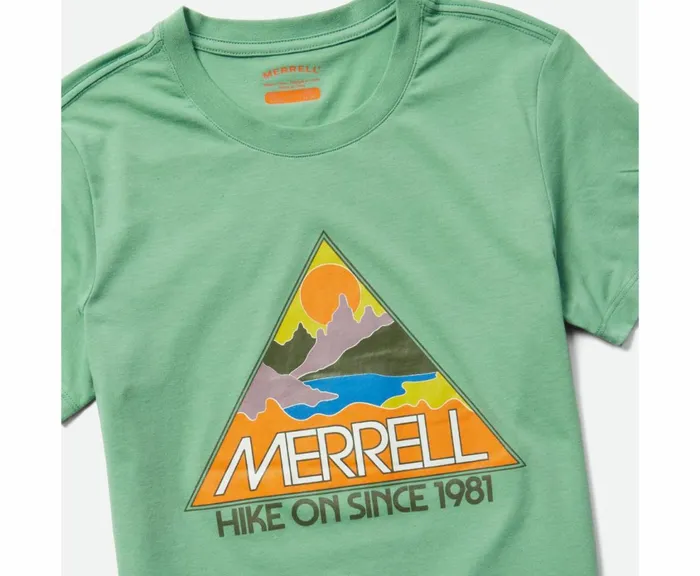 MERRELL Tops Women Triangle Tee Jade MERRELL Tops Women Triangle Tee Jade