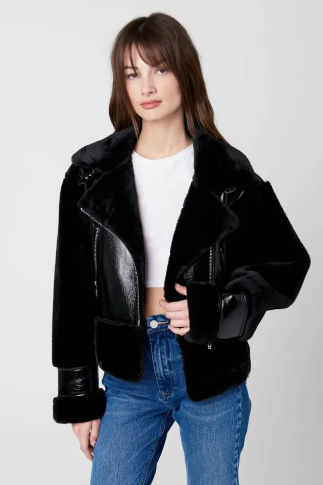 Night Owl Jacket Women Blank NYC Jackets