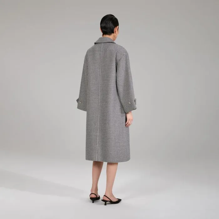 Outerwear Woman SelfPortrait Light Blue Wool Coat Outerwear Woman SelfPortrait Light Blue Wool Coat