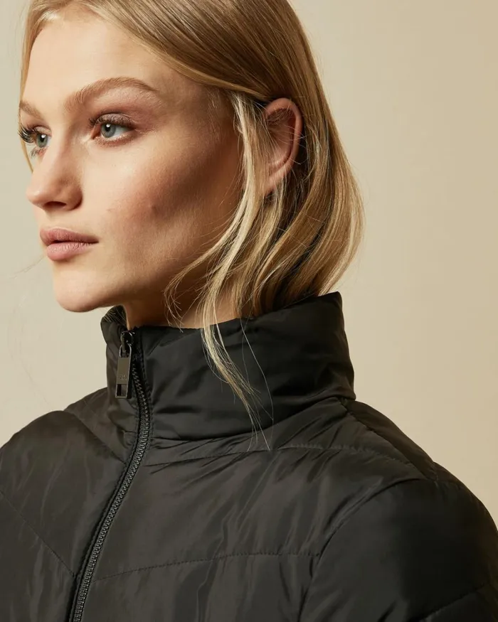 Packaway Padded Jacket Black Women Ted Baker Coats and Jackets