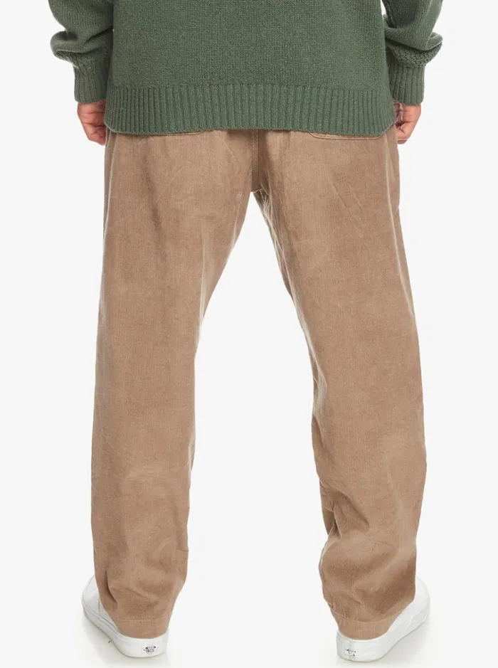 Pants Men Quiksilver Cord Beach Cruiser Corduroy Pants Fossil Pants Men Quiksilver Cord Beach Cruiser Corduroy Pants Fossil