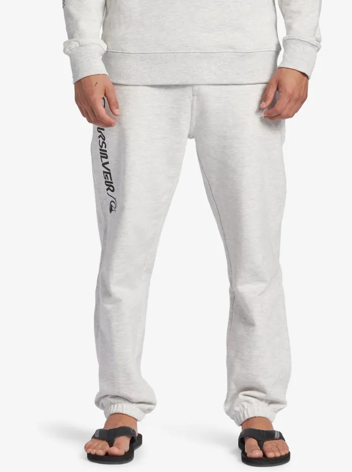Pants Men Quiksilver The Original Joggers White Marble Heather Pants Men Quiksilver The Original Joggers White Marble Heather