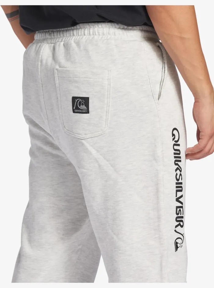 Pants Men Quiksilver The Original Joggers White Marble Heather Pants Men Quiksilver The Original Joggers White Marble Heather