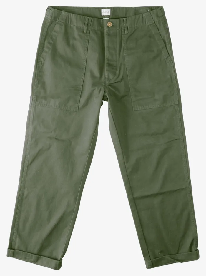 Pants Men Quiksilver Waterman Surf Ranger Scout Pants Dusty Olive