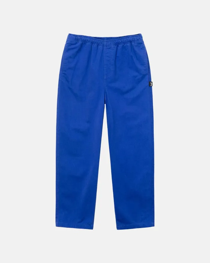 Pants Men Stussy BRUSHED BEACH PANT Royal