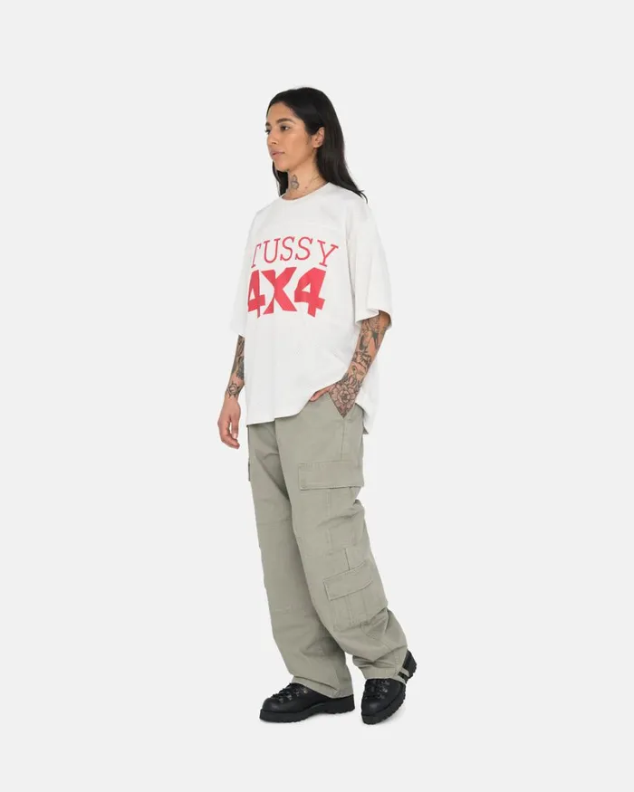 Pants Men Stussy RIPSTOP SURPLUS CARGO Olive Pants Men Stussy RIPSTOP SURPLUS CARGO Olive