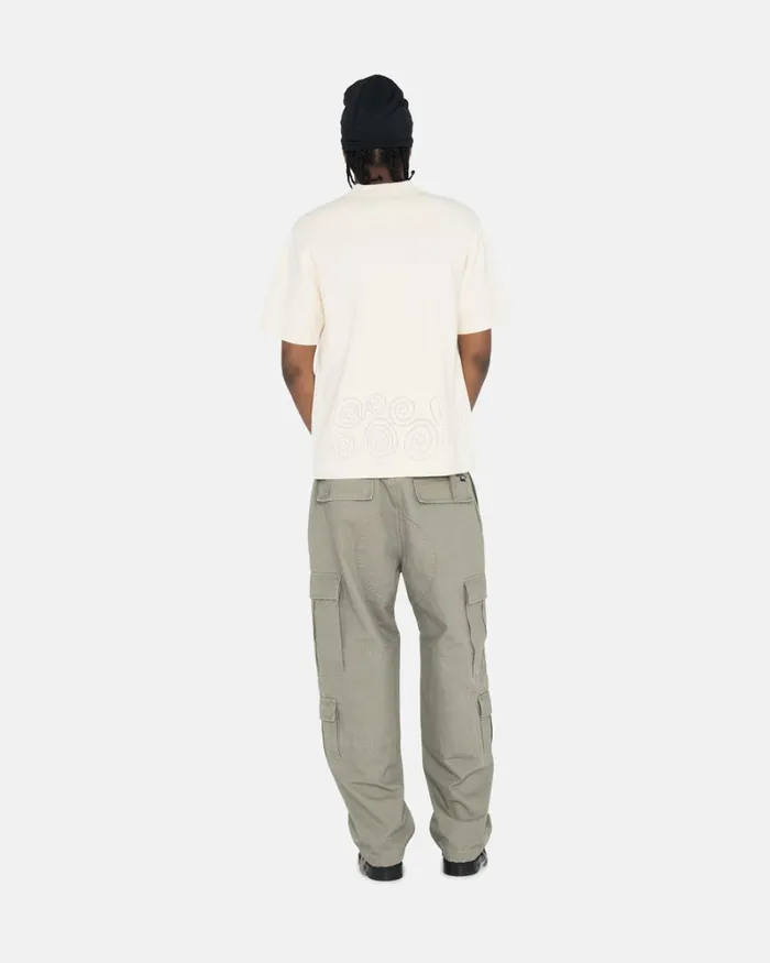 Pants Men Stussy RIPSTOP SURPLUS CARGO Olive Pants Men Stussy RIPSTOP SURPLUS CARGO Olive