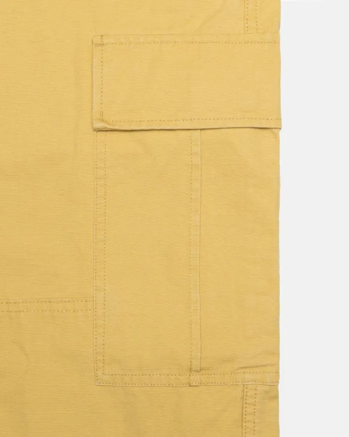 Pants Men Stussy RIPSTOP SURPLUS CARGO Sulphur Pants Men Stussy RIPSTOP SURPLUS CARGO Sulphur