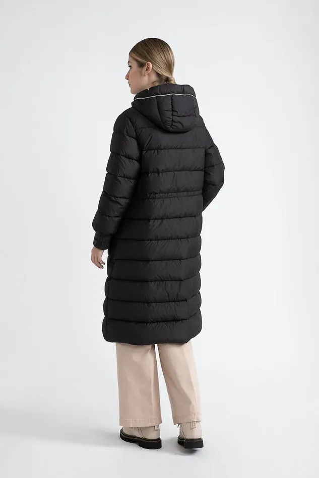 Peserico Outerwear Woman Wr Peachskin Microfibre Down Jacket Graphite Peserico Outerwear Woman Wr Peachskin Microfibre Down Jacket Graphite