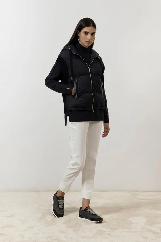 Peserico Shoes Woman Real Leather Felt And Wool Sneakers Graphite Peserico Shoes Woman Real Leather Felt And Wool Sneakers Graphite