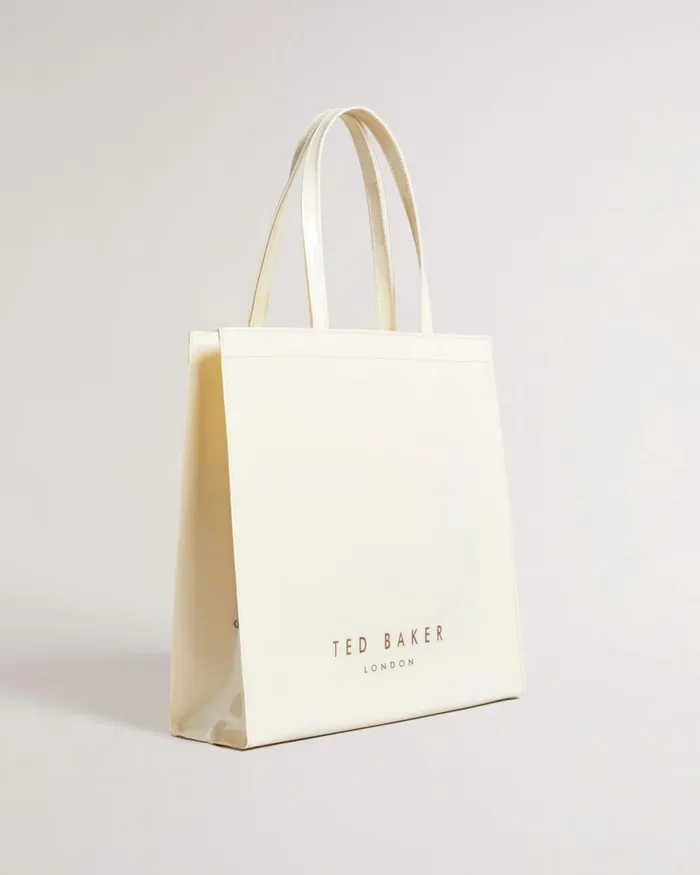 Plain Bow Large Icon Bag Ivory Women Ted Baker Bags Plain Bow Large Icon Bag Ivory Women Ted Baker Bags