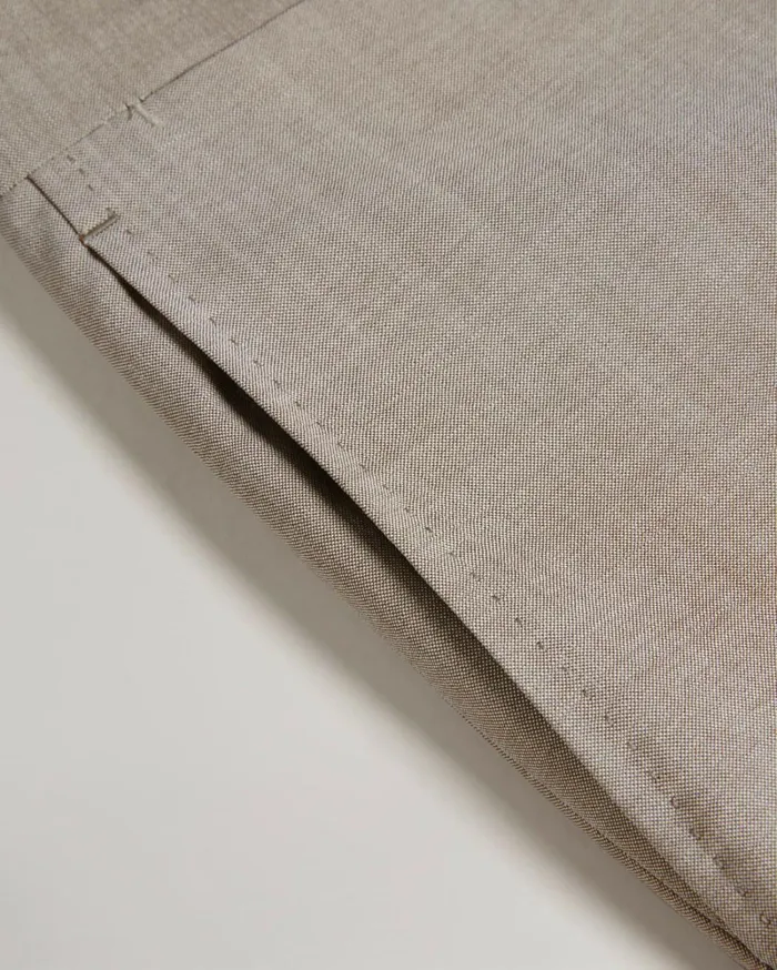 Pure Wool Sharkskin Suit Trousers Natural Men Ted Baker Clothing Pure Wool Sharkskin Suit Trousers Natural Men Ted Baker Clothing