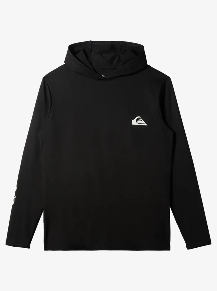 Rashguards Men Quiksilver Omni Session Upf 50 Long Sleeve Surf Tee Black Rashguards Men Quiksilver Omni Session Upf 50 Long Sleeve Surf Tee Black