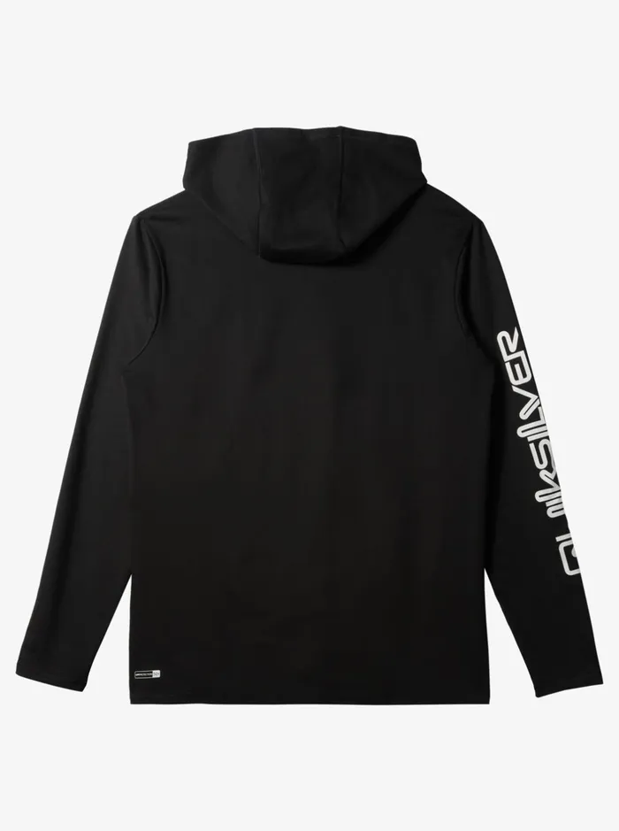 Rashguards Men Quiksilver Omni Session Upf 50 Long Sleeve Surf Tee Black Rashguards Men Quiksilver Omni Session Upf 50 Long Sleeve Surf Tee Black