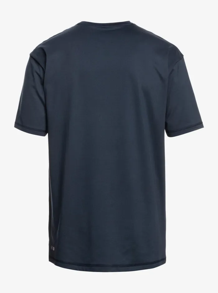 Rashguards Men Quiksilver Solid Streak Short Sleeve Upf 50 Surf Tee Navy Blazer Rashguards Men Quiksilver Solid Streak Short Sleeve Upf 50 Surf Tee Navy Blazer