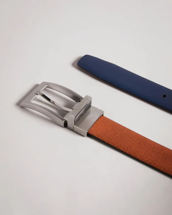 Reversible Leather Belt Tan Men Ted Baker Belts